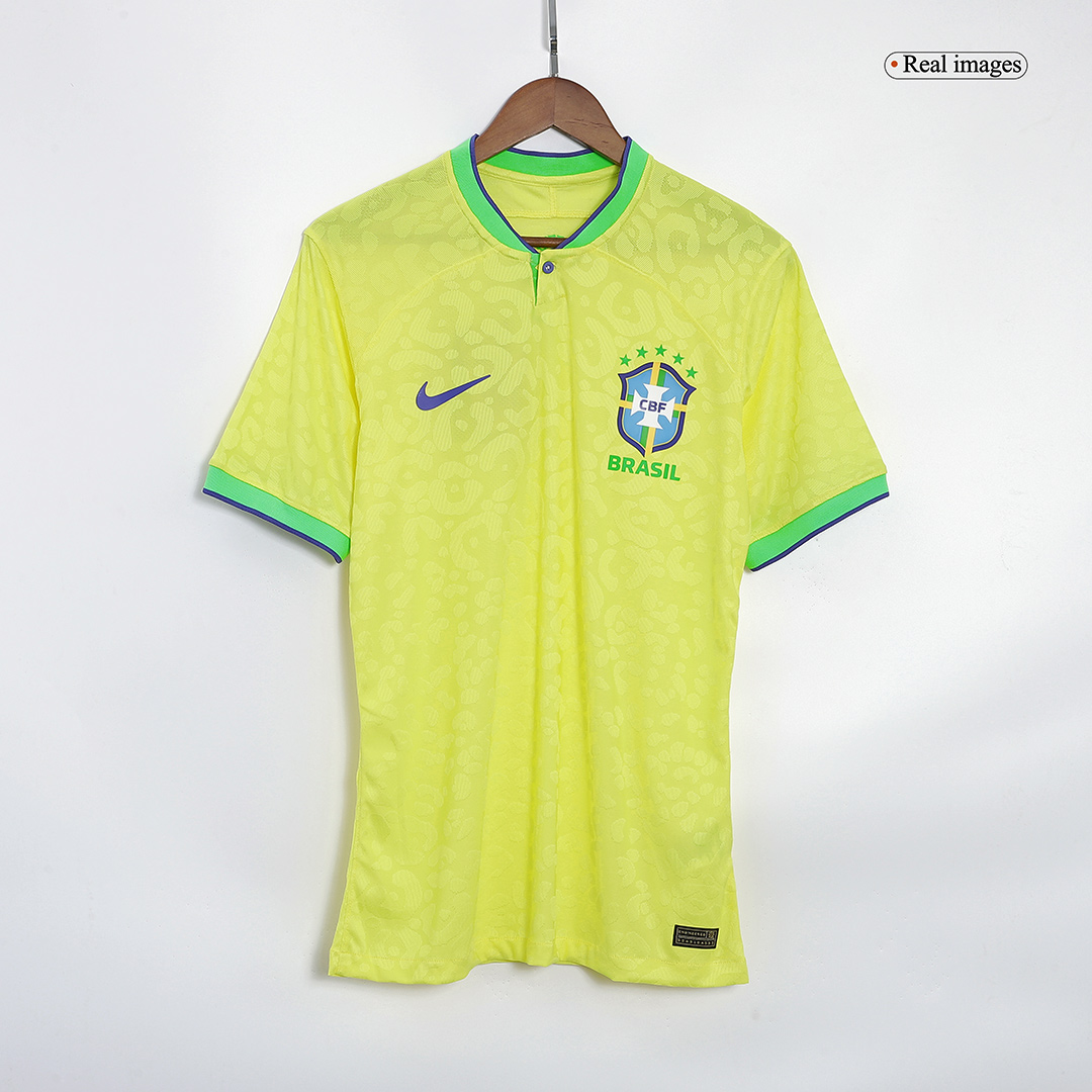 maillot Brazil 2022 domicile jaune Player Version
