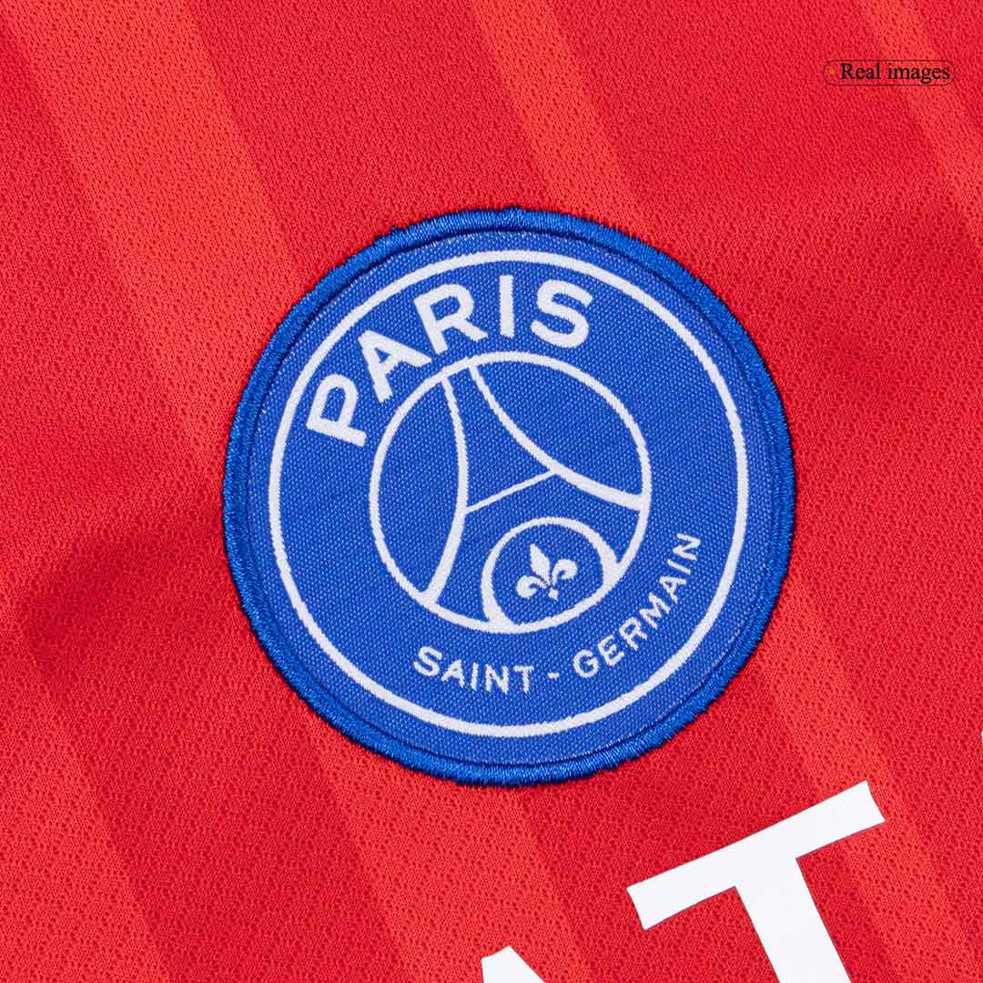 kit enfant Paris Saint-Germain 2025/26 troisième rouge