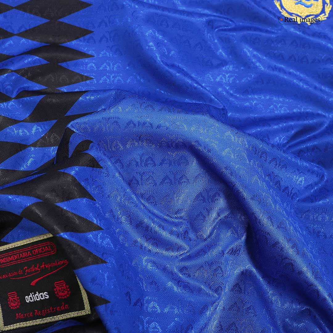 maillot Argentina 1994 extérieur bleu Retro