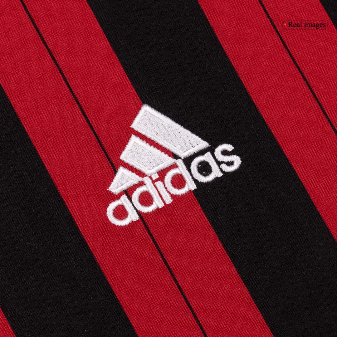 maillot AC Milan 2013/14 domicile noir manches longues Retro