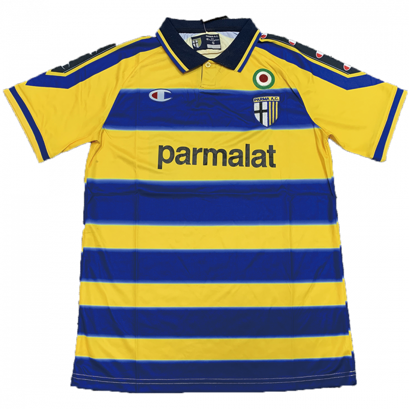 maillot Parma Calcio 1913 1999/00 domicile bleu Retro