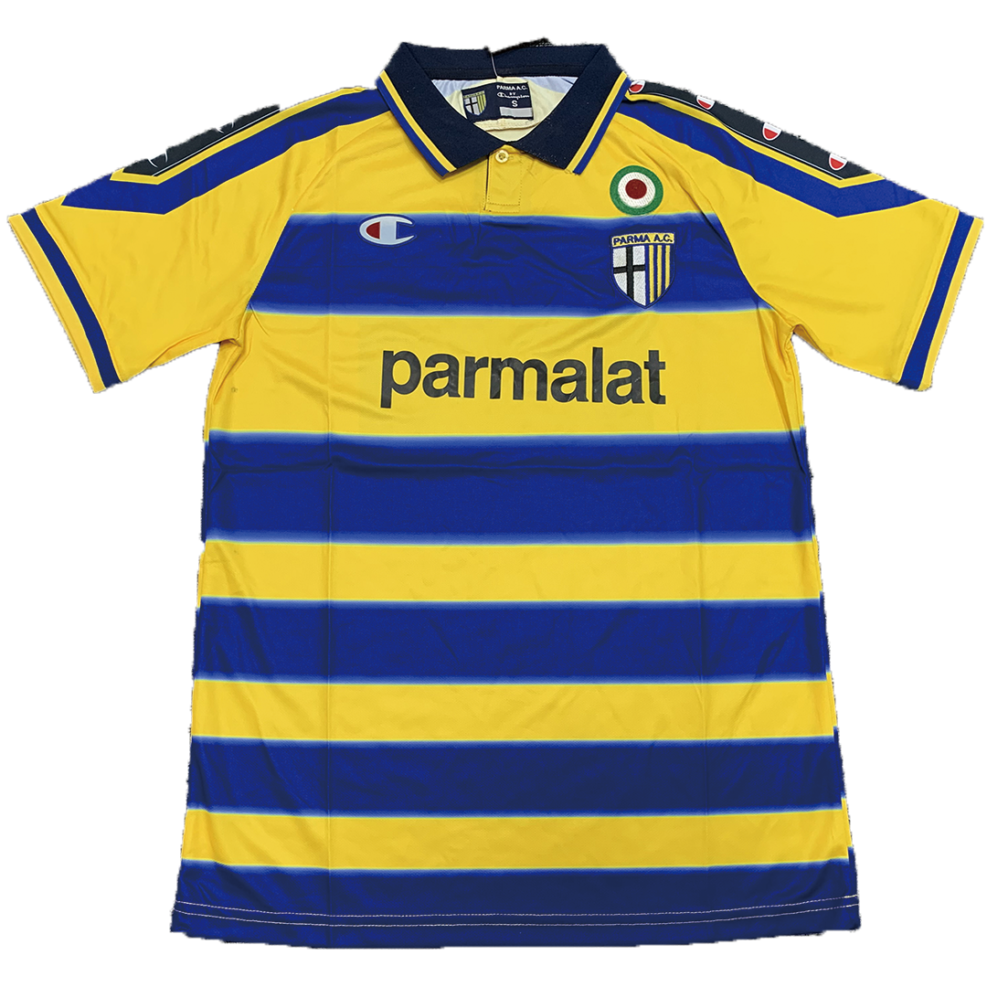 maillot Parma Calcio 1913 1999/00 domicile bleu Retro