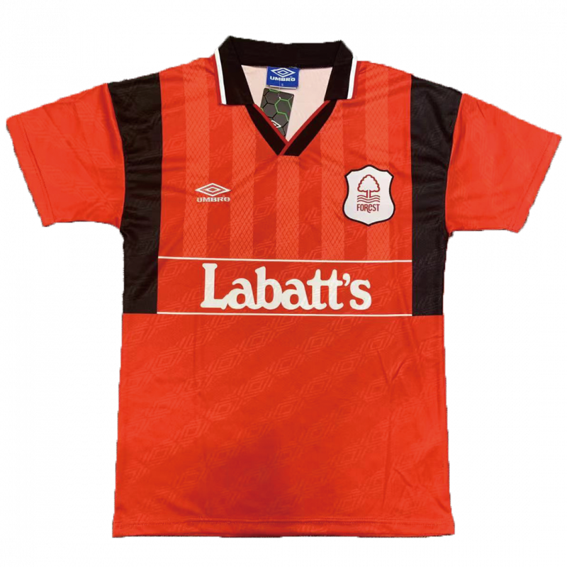 maillot Nottingham Forest 1994/95 domicile rouge Retro