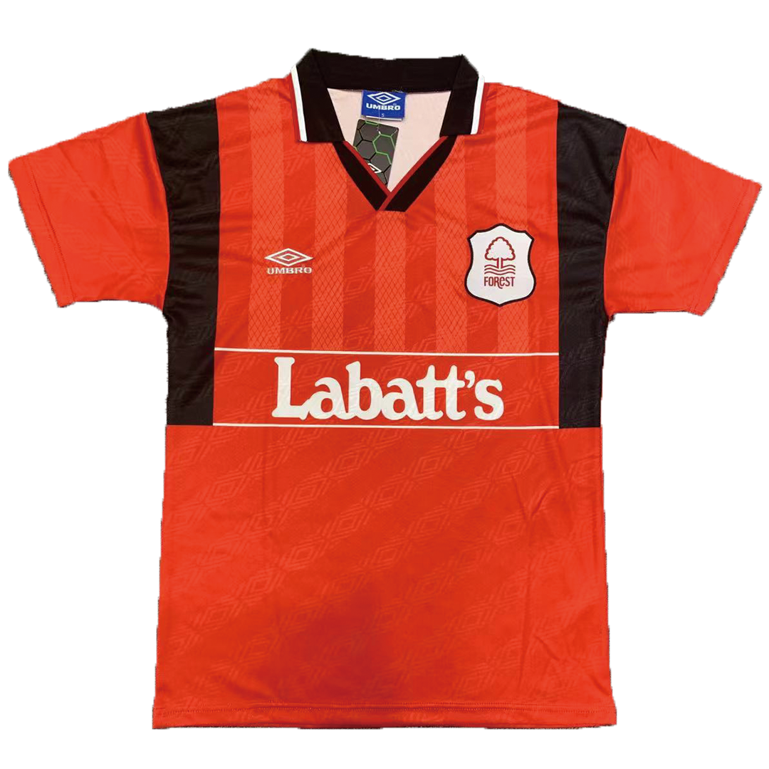maillot Nottingham Forest 1994/95 domicile rouge Retro