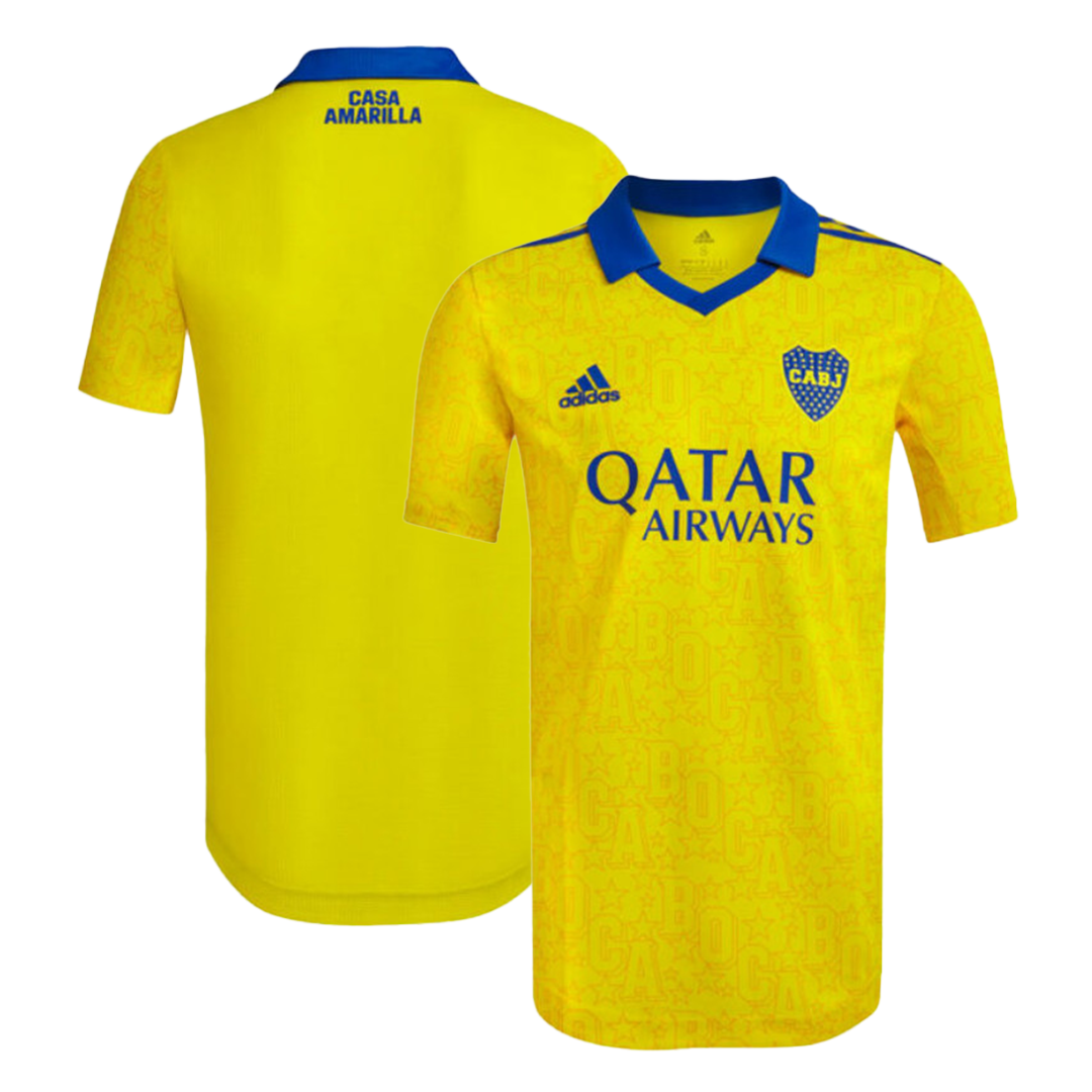 maillot Boca Juniors 2022/23 troisième jaune