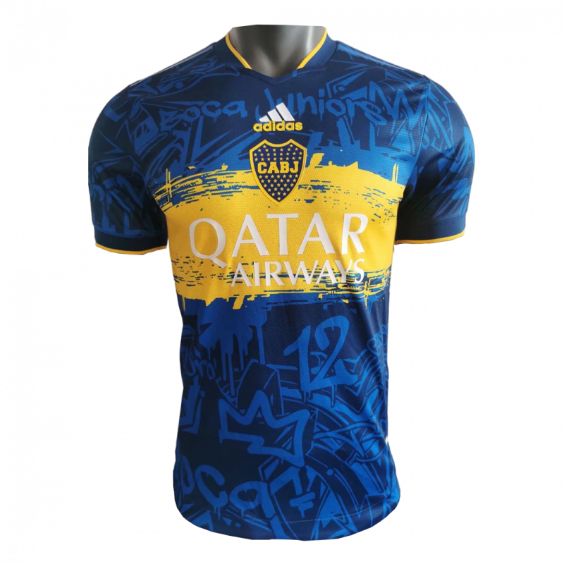 Boca Juniors 2022/23 Blue Player Version Concept Jersey