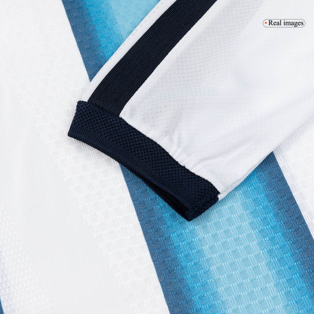 maillot Argentina 2026 domicile blanc Player Version manches longues