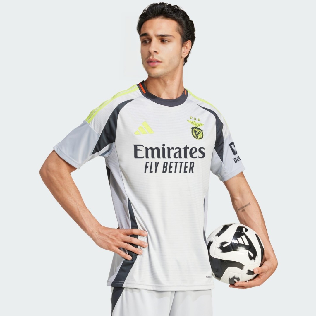 maillot Benfica 2024/25 troisième gris