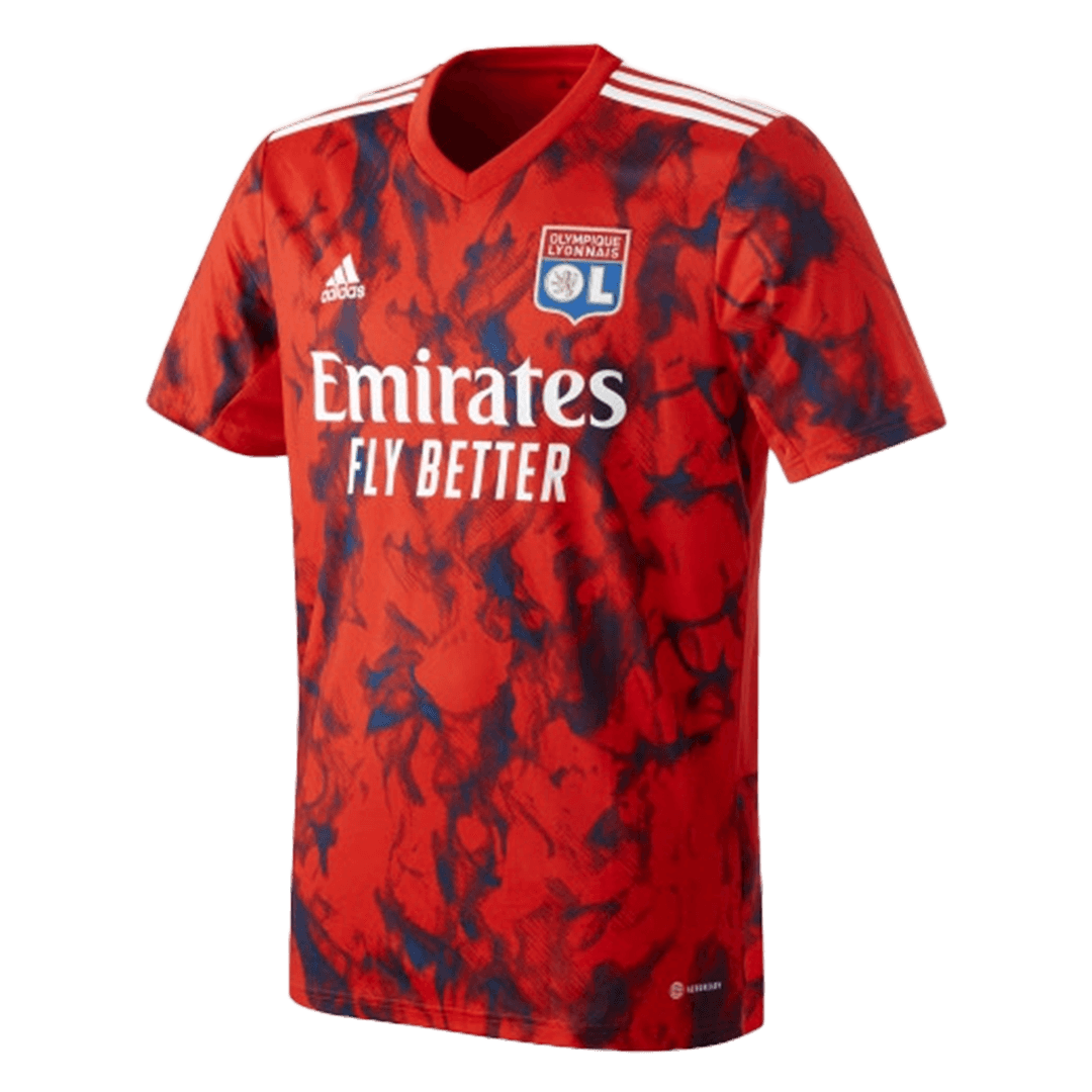maillot Olympique Lyonnais 2022/23 extérieur rouge