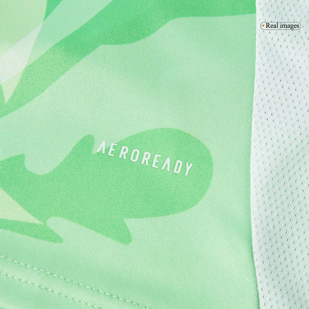 maillot Italy 2025 extérieur vert Femme