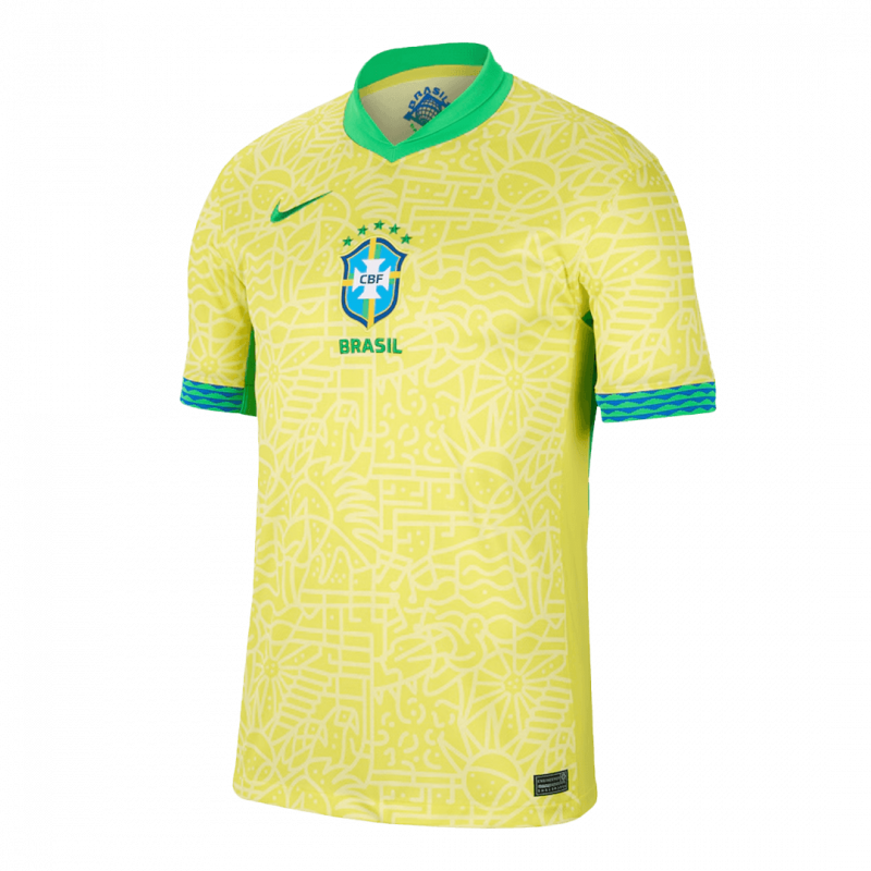 maillot Brazil 2024 domicile jaune Premium