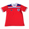 maillot England 1980 extérieur rouge Retro