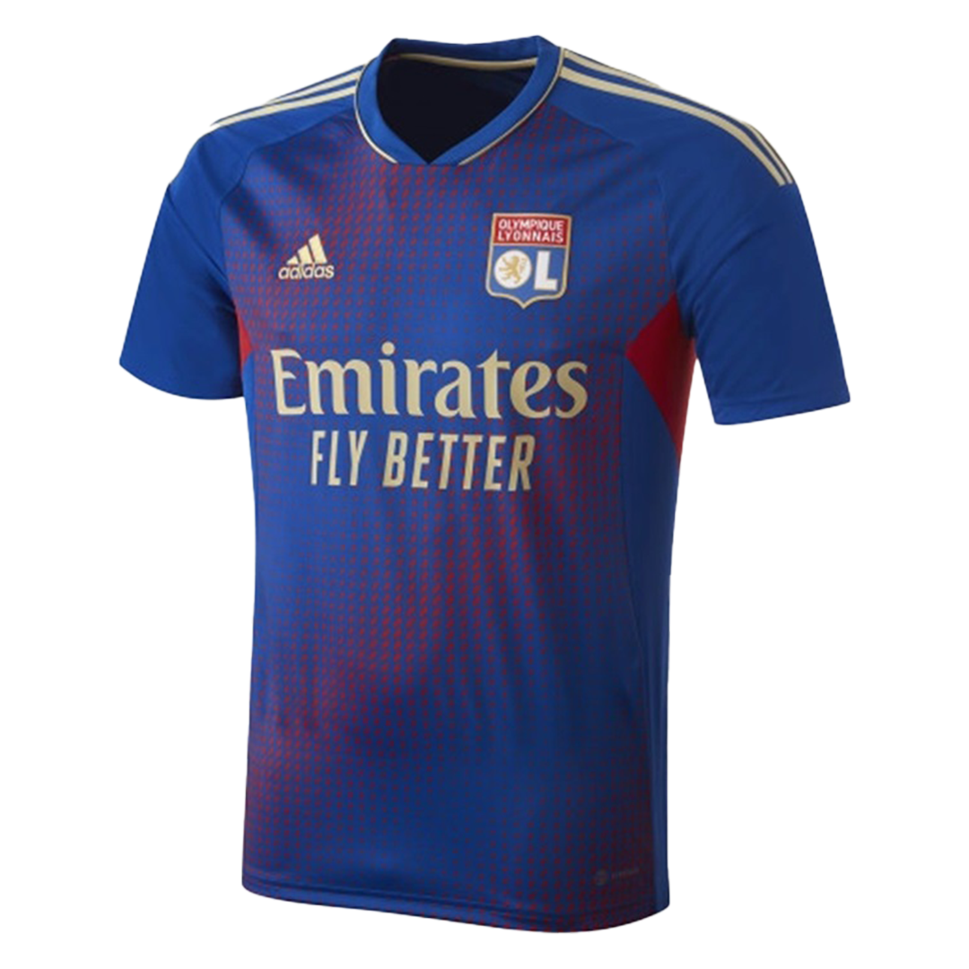 maillot Olympique Lyonnais 2022/23 quatrième bleu