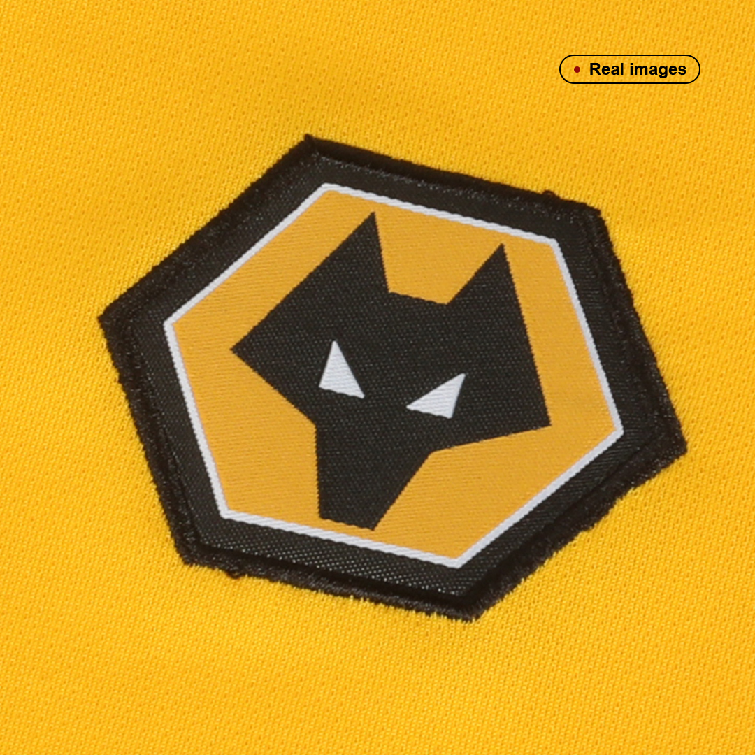 kit enfant Wolverhampton Wanderers 2022/23 domicile jaune