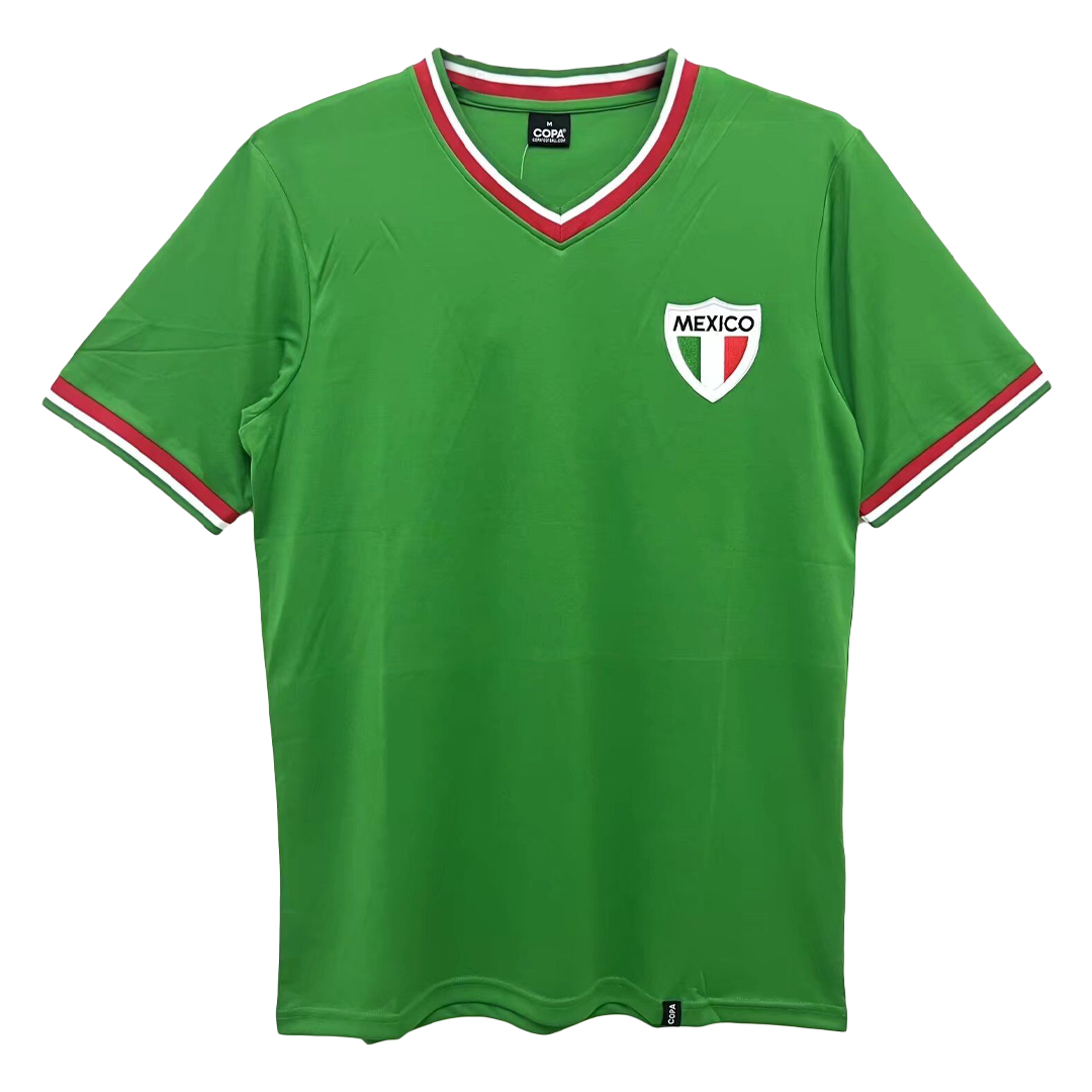 maillot Mexico 1970 domicile vert Retro