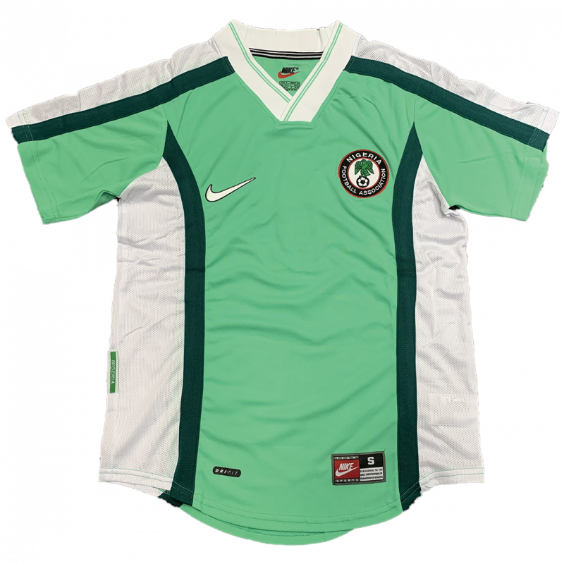 maillot Nigeria 1998 domicile vert Retro