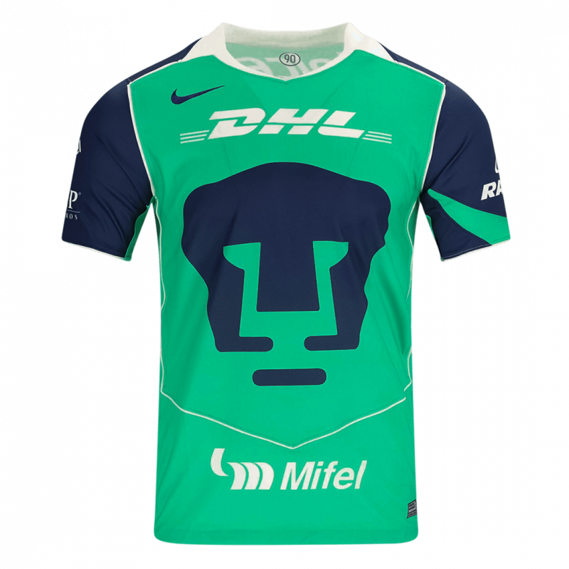 maillot Pumas UNAM 2025/26 troisième vert