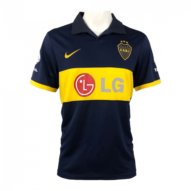 maillot Boca Juniors 2009/10 domicile bleu Retro