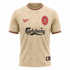 maillot Liverpool 1996/97 extérieur jaune Retro