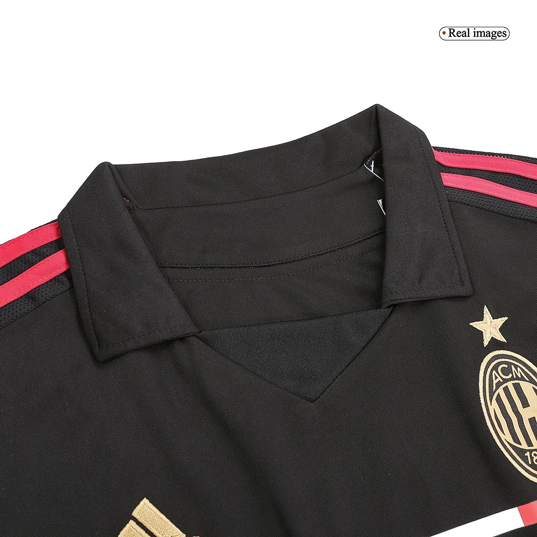 maillot AC Milan 2011/12 troisième noir Retro