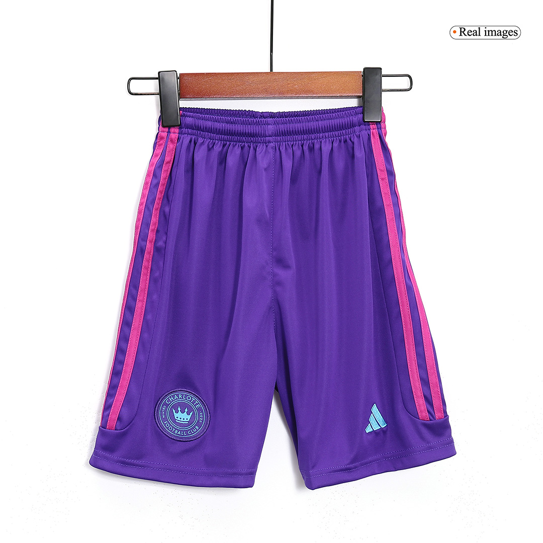 kit enfant Charlotte FC 2023 extérieur violet