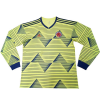 maillot Colombia 2019 domicile jaune manches longues