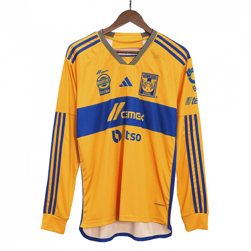 maillot Tigres UANL 2023/24 domicile jaune manches longues