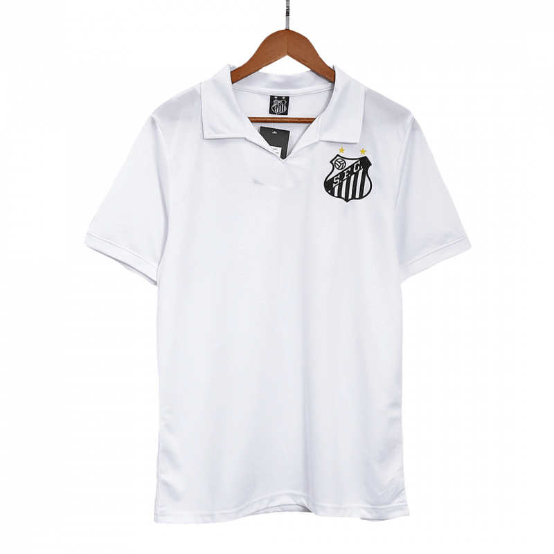 maillot Santos FC 1970 domicile blanc Retro
