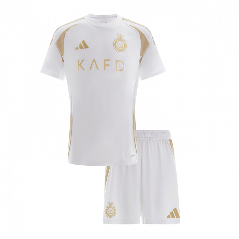 kit enfant Al Nassr 2024/25 troisième blanc