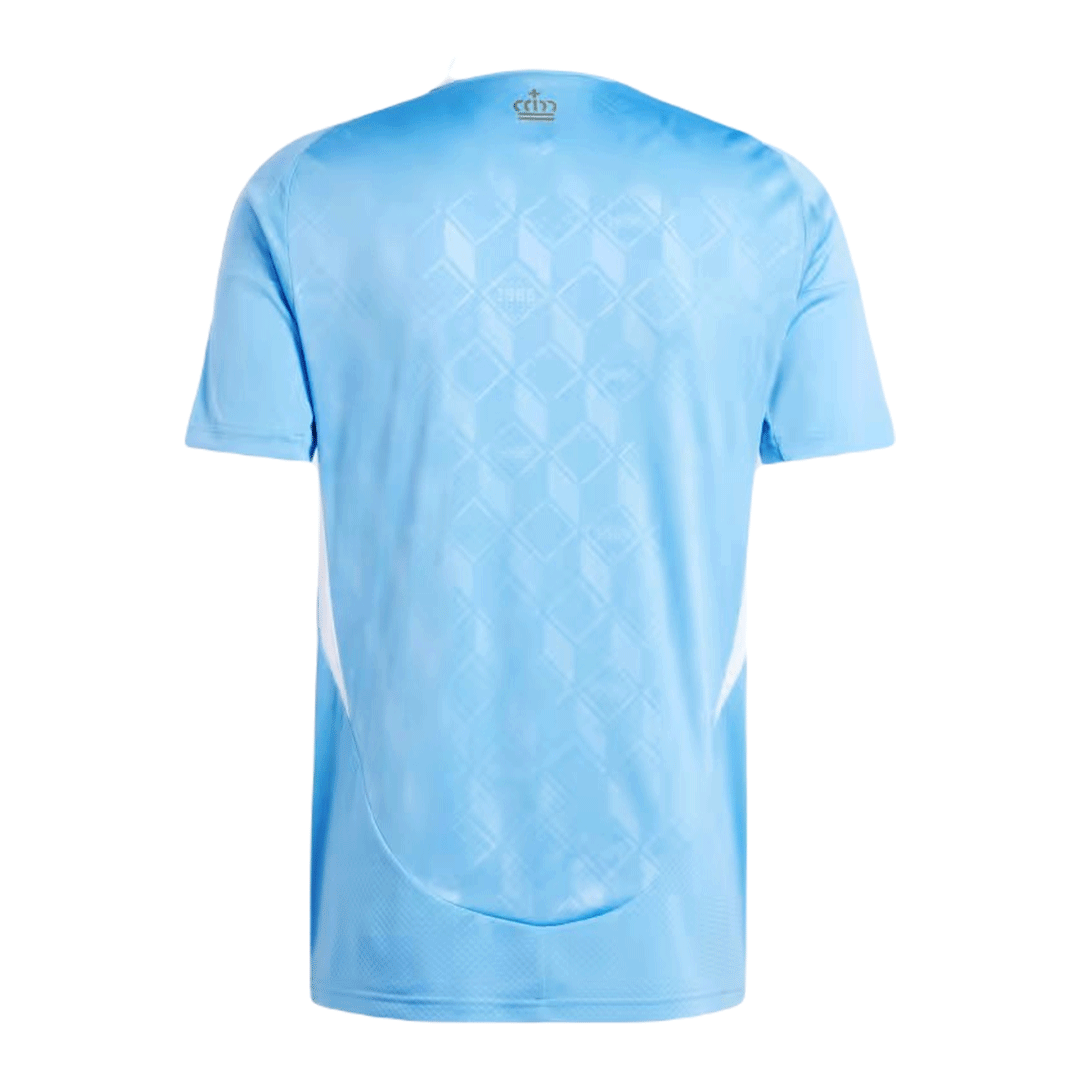 maillot Belgium 2024 extérieur bleu