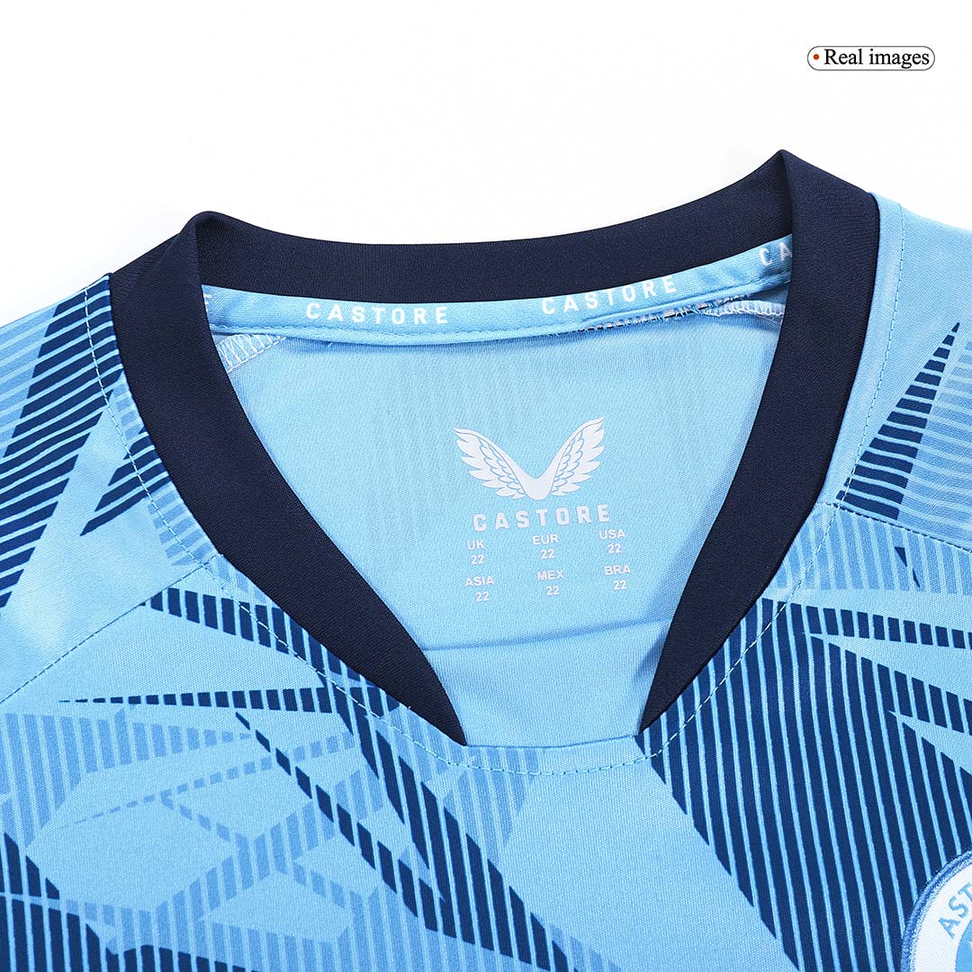 kit enfant Aston Villa 2023/24 troisième bleu