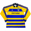 maillot Parma Calcio 1913 1999/00 extérieur jaune manches longues Retro