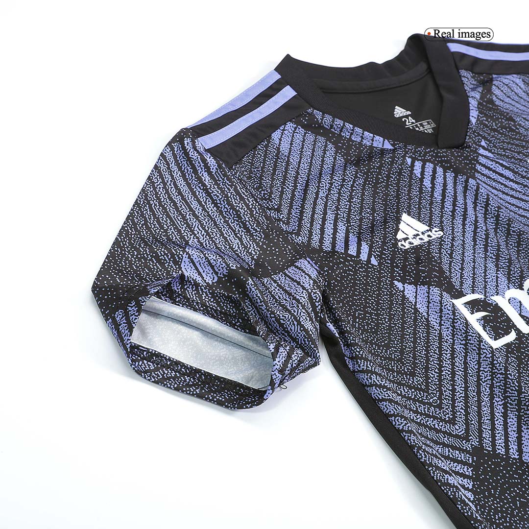 kit enfant Olympique Lyonnais 2022/23 troisième noir