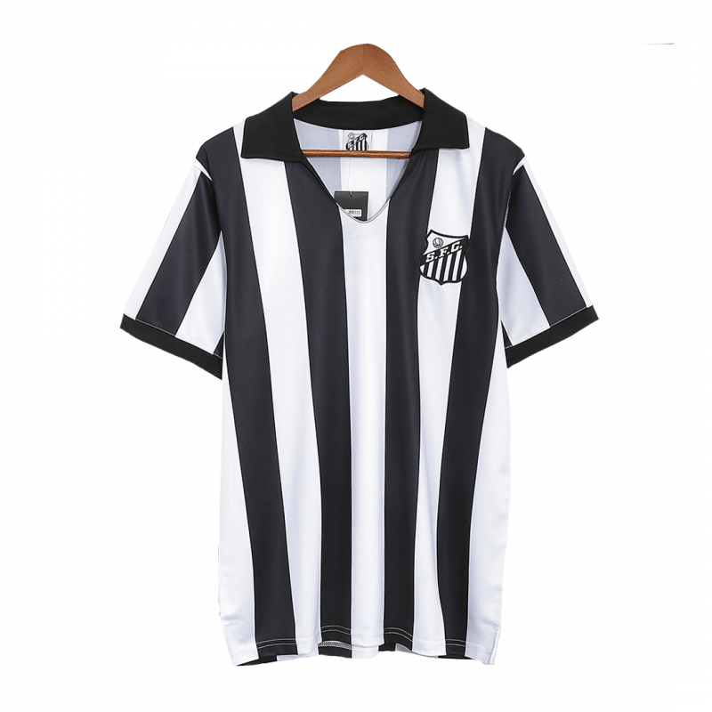 maillot Santos FC 1956 domicile noir Retro
