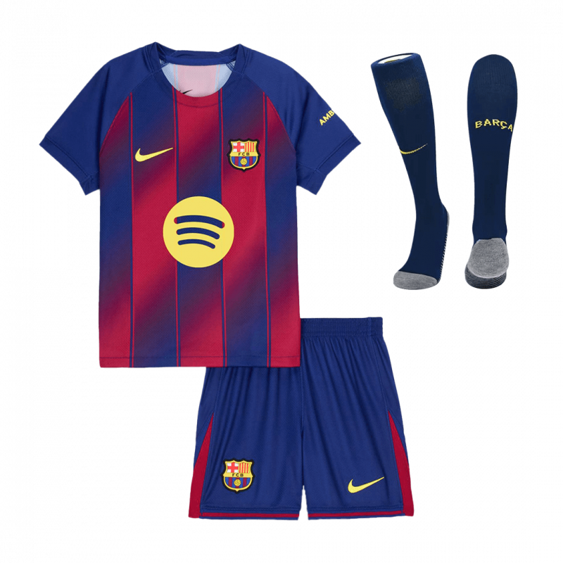 Barcelona 2025/26 domicile Blue Premium Kids Kit