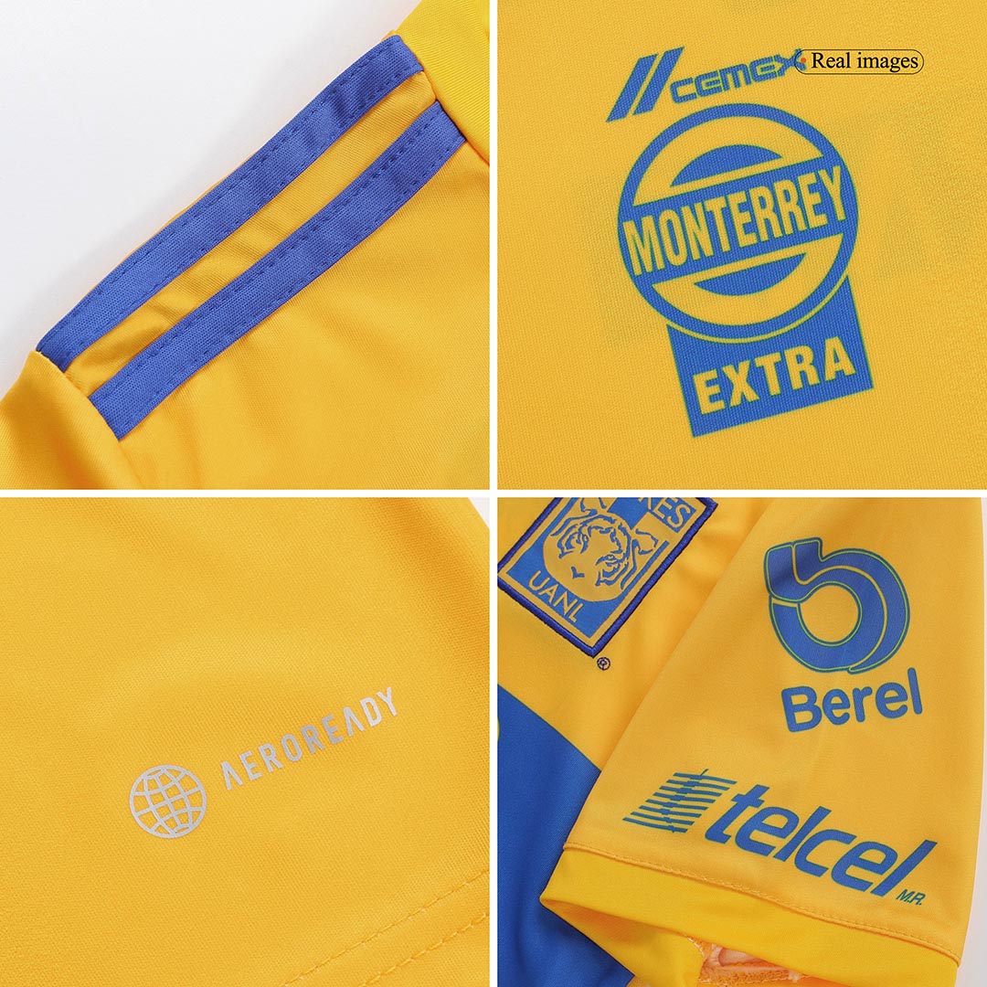 kit enfant Tigres UANL 2022/23 domicile jaune