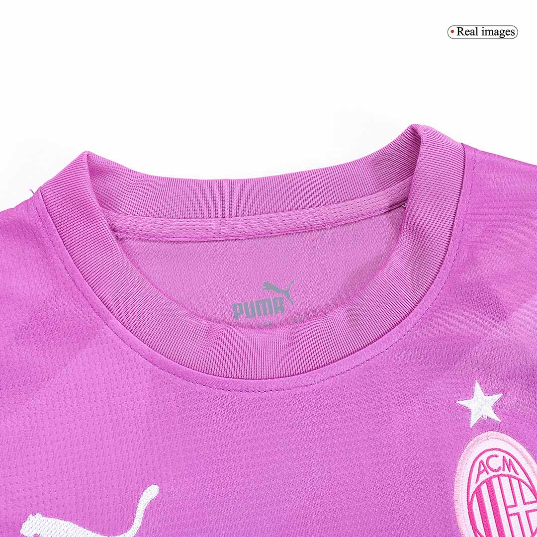 kit enfant AC Milan 2023/24 troisième violet