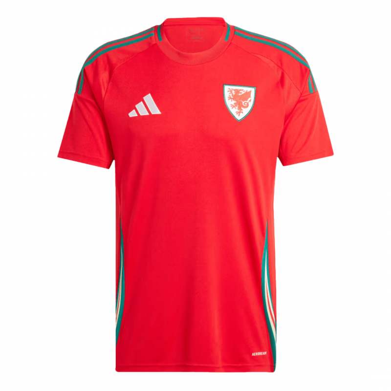 maillot Wales 2024 domicile rouge