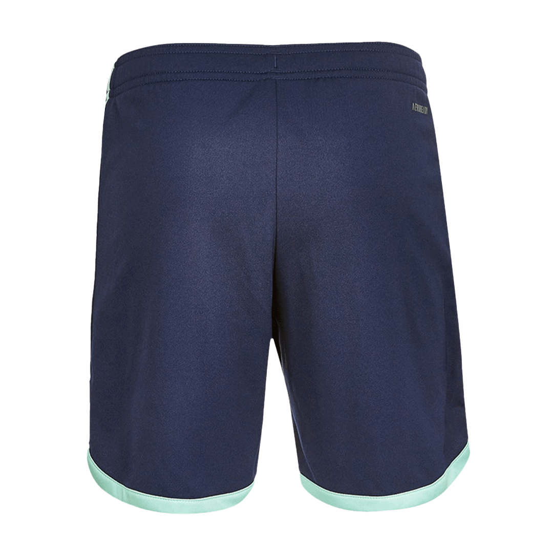 kit enfant Leeds United 2023/24 extérieur bleu