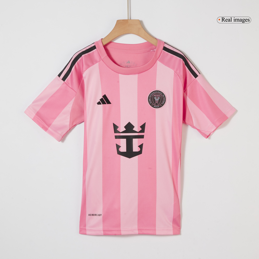 kit enfant Inter Miami CF 2025 domicile rose