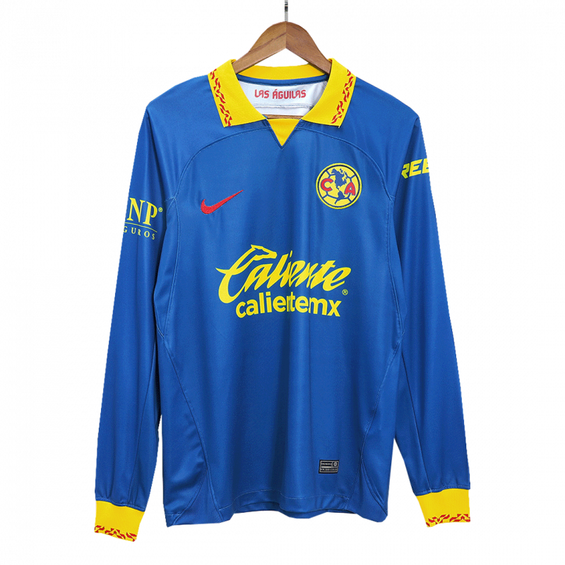 maillot Club America 2023/24 extérieur bleu manches longues