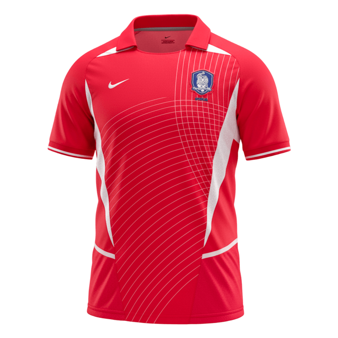 maillot South Korea 2002 domicile rouge Retro