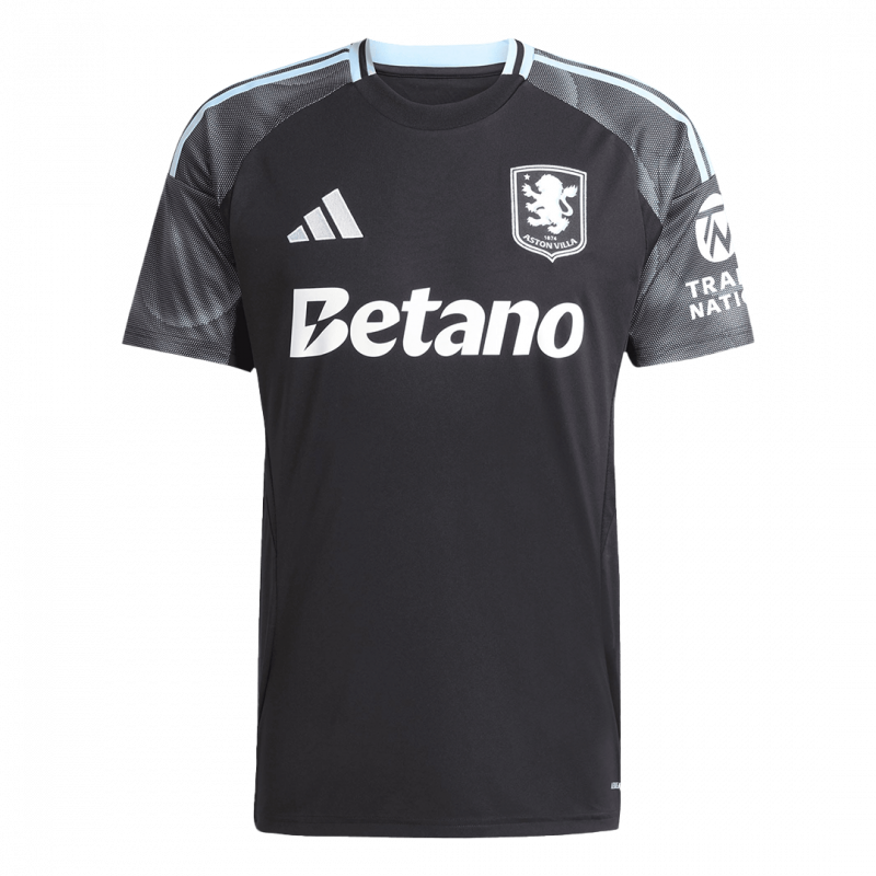 maillot Aston Villa 2025/26 extérieur noir