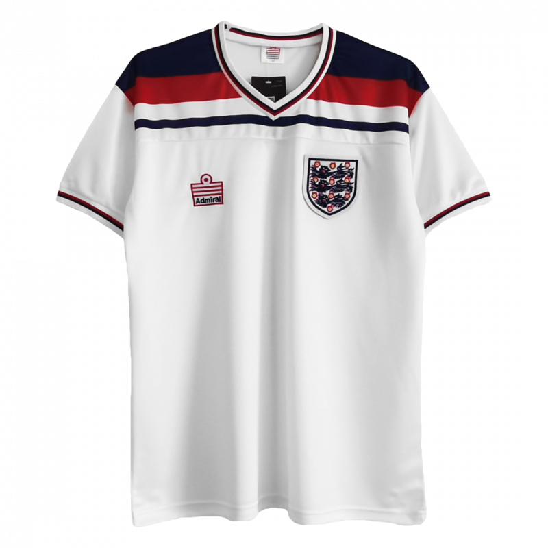 maillot England 1982 domicile blanc Retro