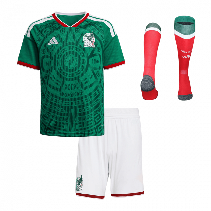 Mexico 2026 domicile Green Premium Kids Kit