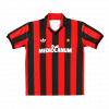 maillot AC Milan 1991/92 domicile noir Retro