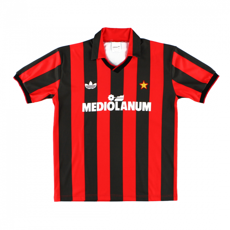 maillot AC Milan 1991/92 domicile noir Retro