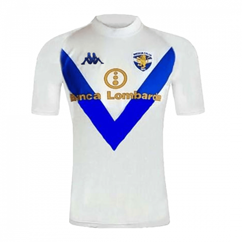 maillot Brescia Calcio 2003/04 extérieur blanc Retro
