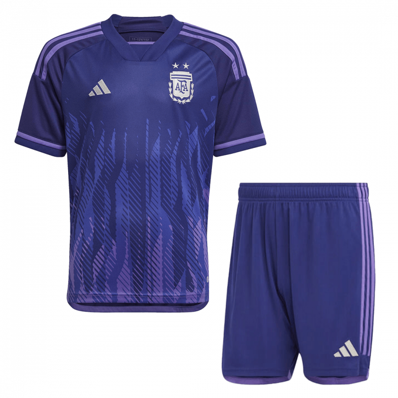 kit enfant Argentina 2022 extérieur violet