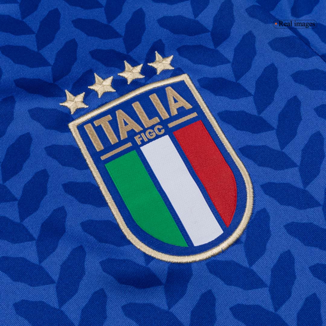 maillot DIMARCO #3 Italy 2026 domicile bleu Premium
